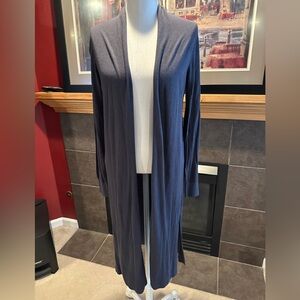 NWT Loft Navy Blue duster Cardigan